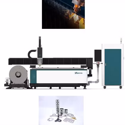 Macchina da taglio laser in fibra CNC da 1kw 1,5kw dalla Cina, vendita diretta